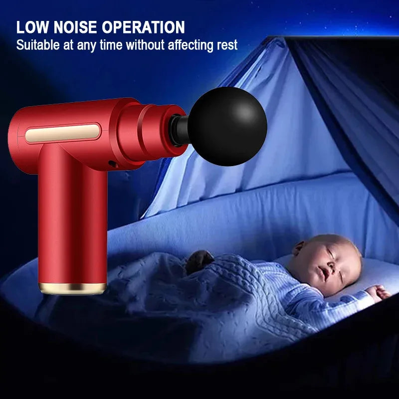 Wireless Mini Massage Gun – Neck & Muscle Relaxation