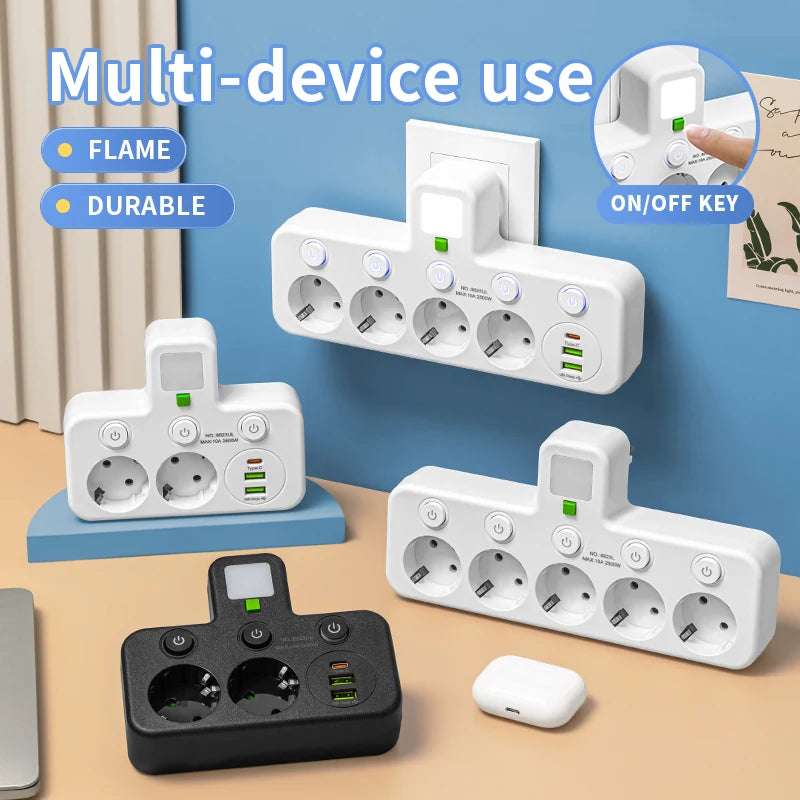 5-Socket Smart Power Strip