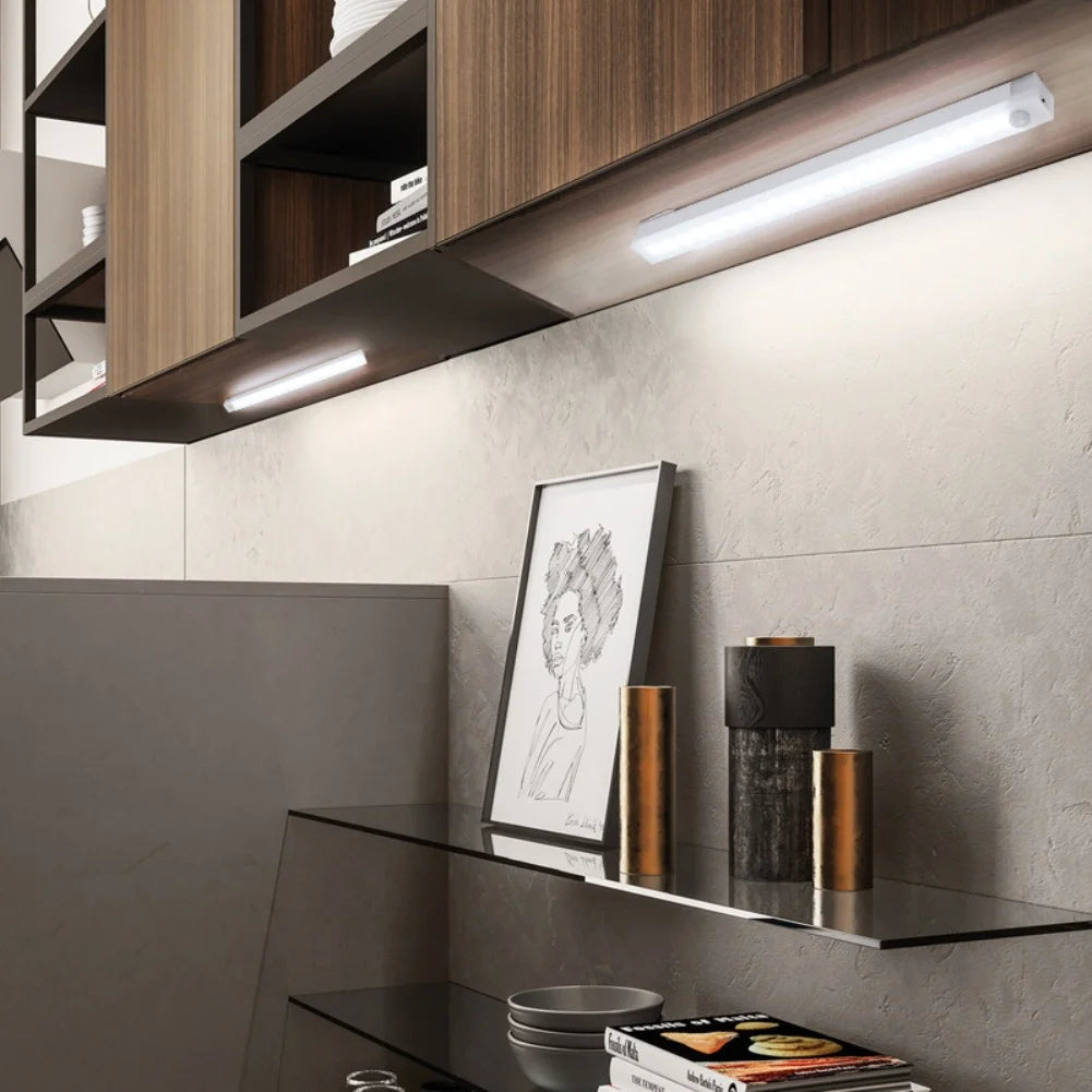 Wireless LED Motion Sensor Light – Type-C Rechargeable Night Lamp