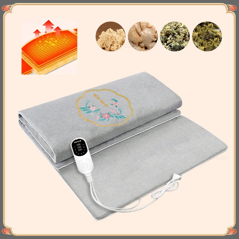 Large Area Moxibustion Massage Mat