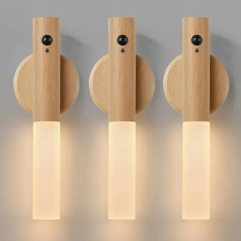 Smart Motion Sensor Night Light – Rechargeable LED & Magnetic