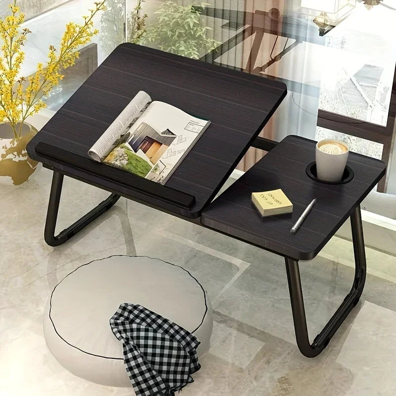 Foldable Adjustable Laptop Desk – Ergonomic & Space-Saving