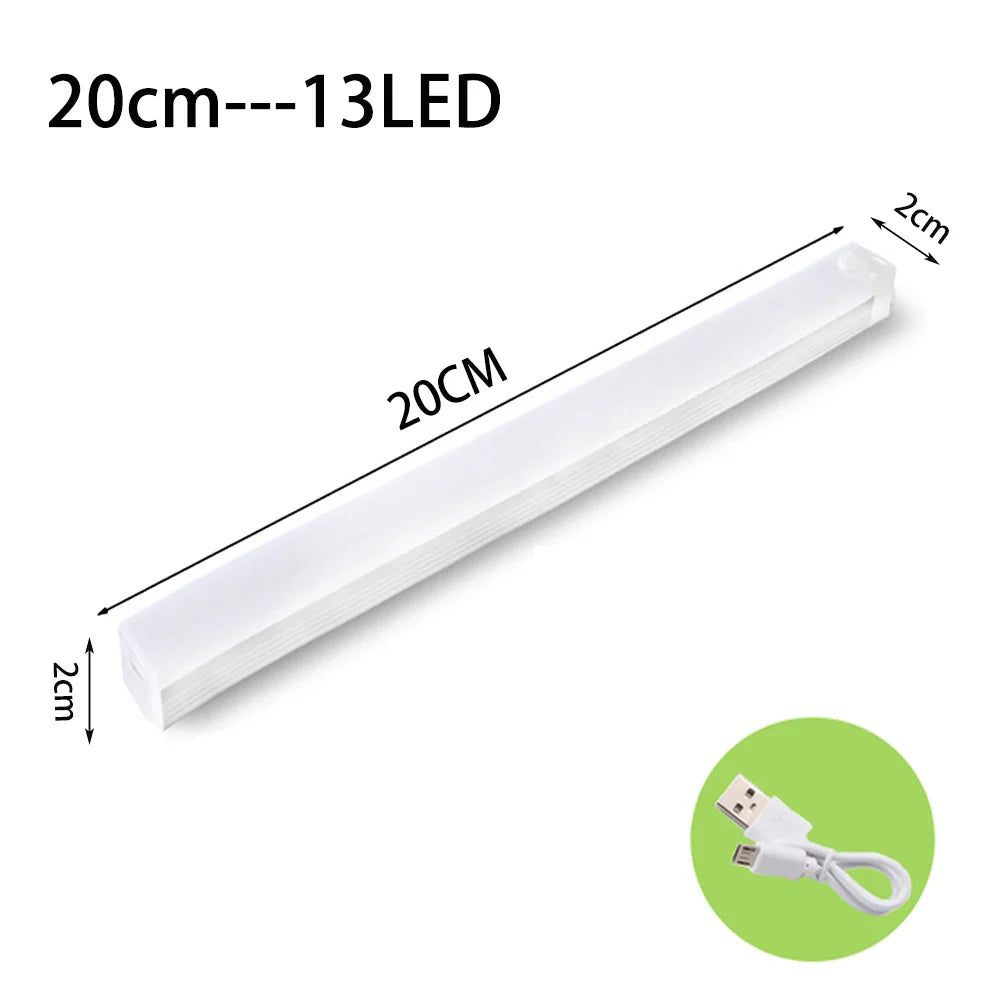 Wireless LED Motion Sensor Light – Type-C Rechargeable Night Lamp