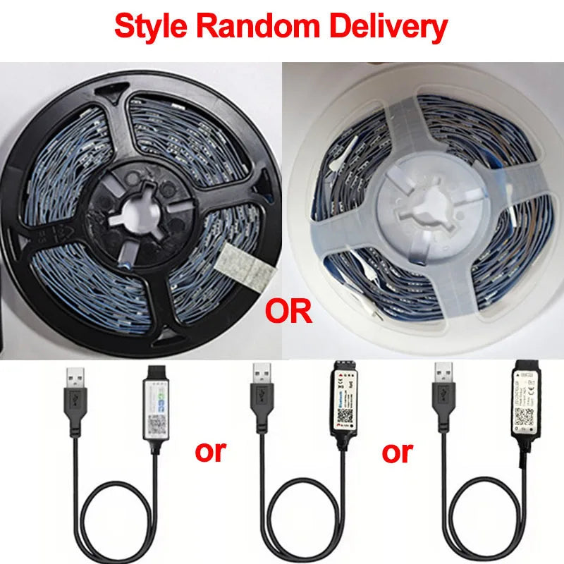 Smart Bluetooth LED Strip Lights – APP Remote & Flexible Ribbon