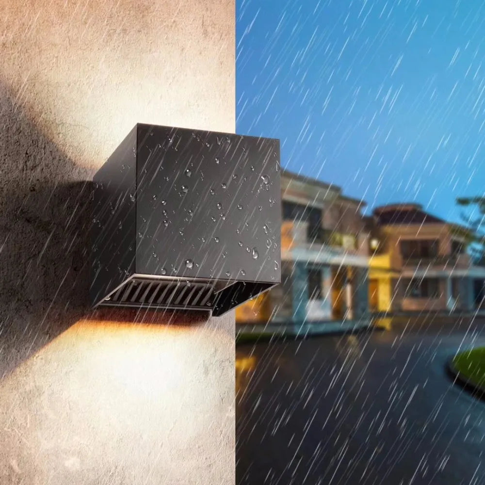 Outdoor Waterproof LED Wall Light – IP65 Sconce for Porch & Garden