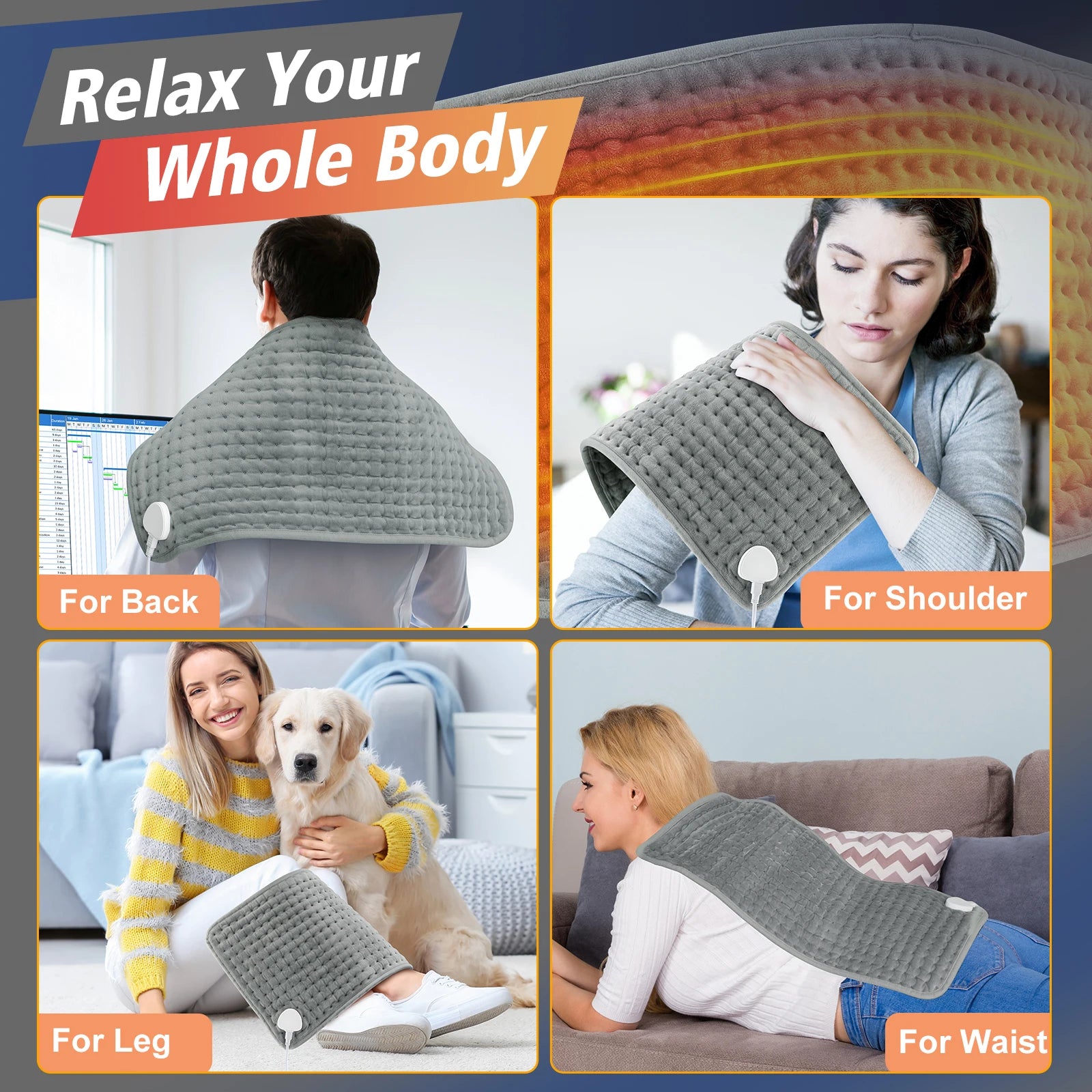 58×29 CM Electric Heating Blanket