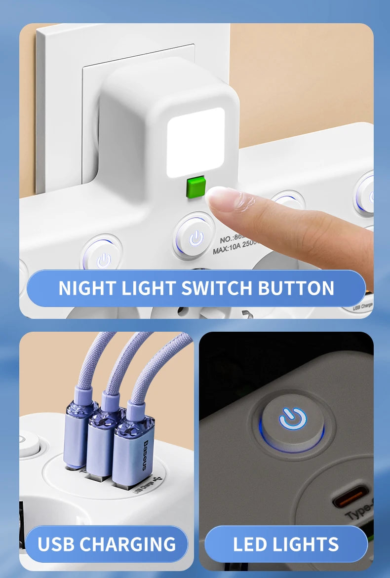 5-Socket Smart Power Strip