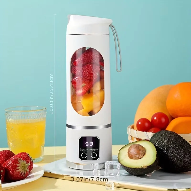 SmartBlend Pro – Portable Rechargeable Juicer Cup (450ML)