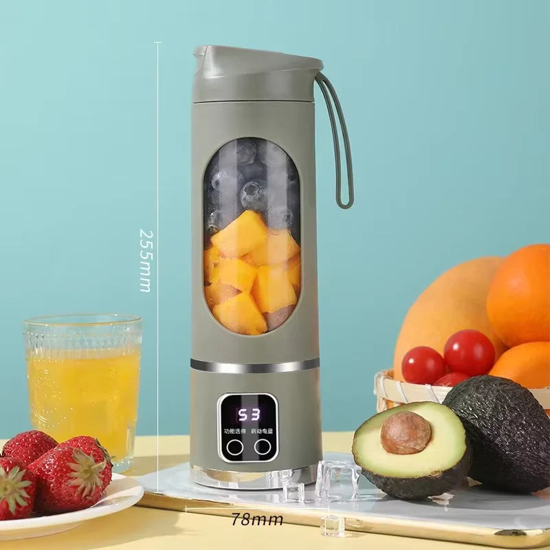 SmartBlend Pro – Portable Rechargeable Juicer Cup (450ML)