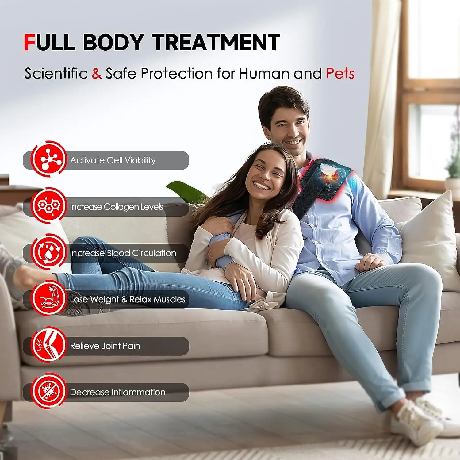 Red & Infrared Light Therapy Belt