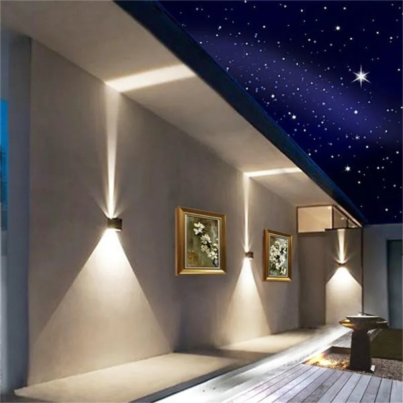 Outdoor Waterproof LED Wall Light – IP65 Sconce for Porch & Garden