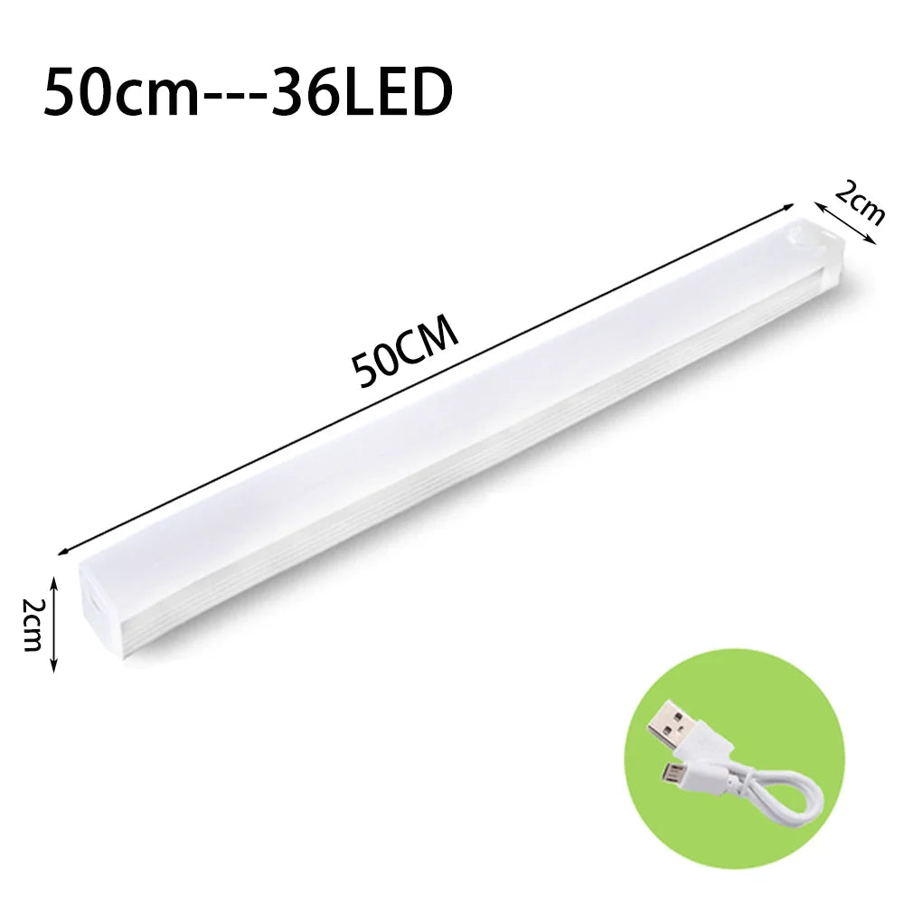 Wireless LED Motion Sensor Light – Type-C Rechargeable Night Lamp