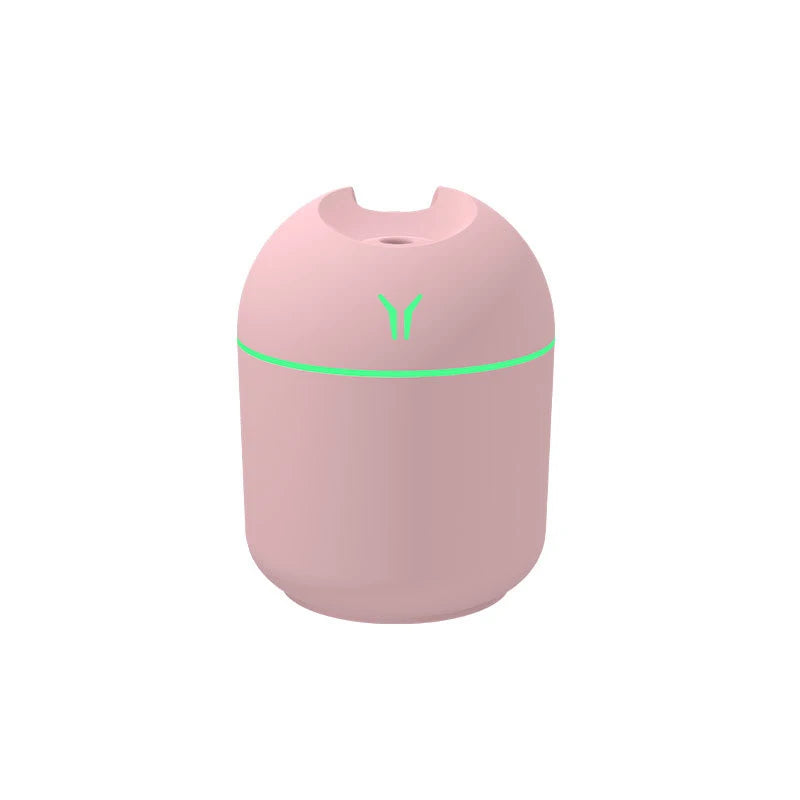 250ML Mini USB Aroma Diffuser – Essential Oil & LED Night Lamp