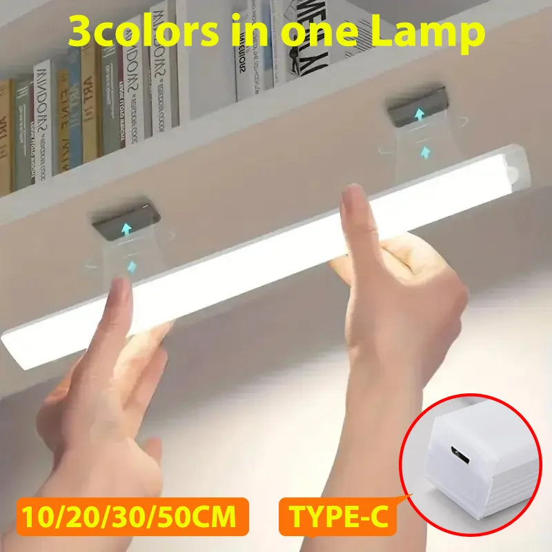 Wireless LED Motion Sensor Light – Type-C Rechargeable Night Lamp