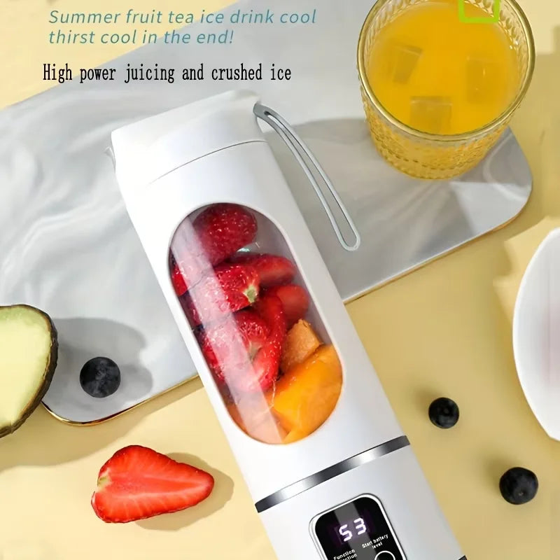 SmartBlend Pro – Portable Rechargeable Juicer Cup (450ML)