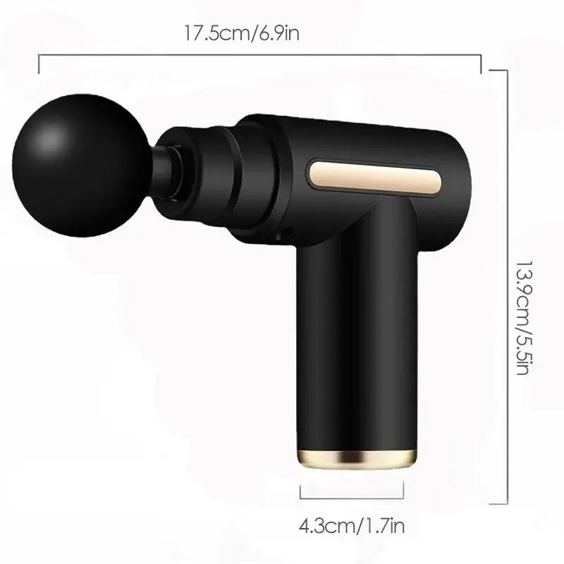 Wireless Mini Massage Gun – Neck & Muscle Relaxation