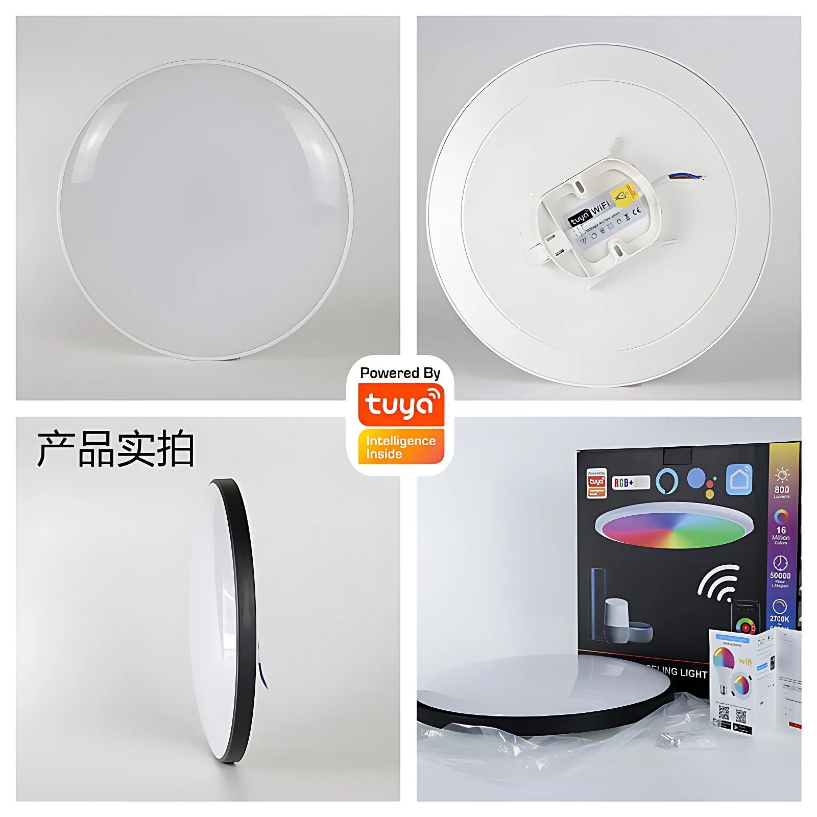 SmartWiFi Round LED Lamp