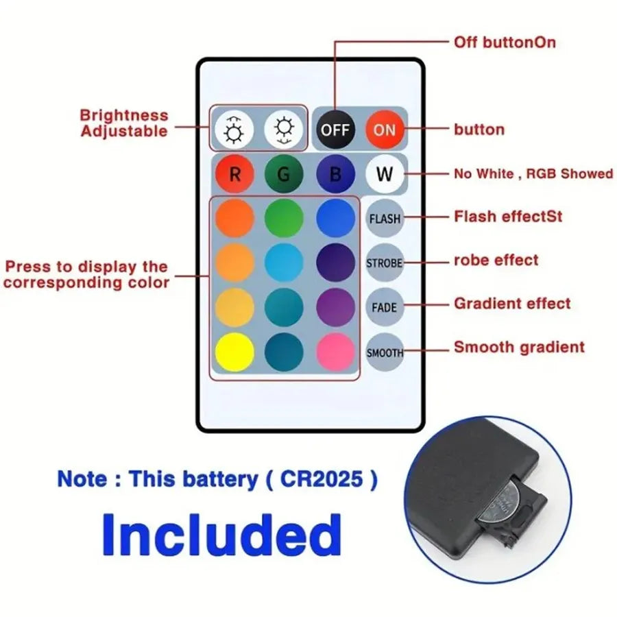 Smart Bluetooth LED Strip Lights – APP Remote & Flexible Ribbon