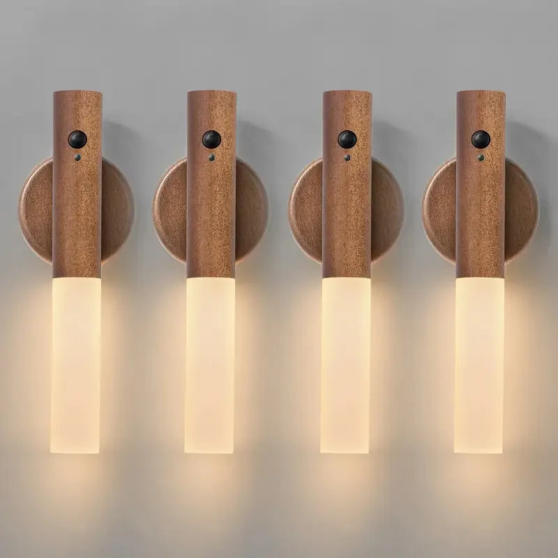 Smart Motion Sensor Night Light – Rechargeable LED & Magnetic