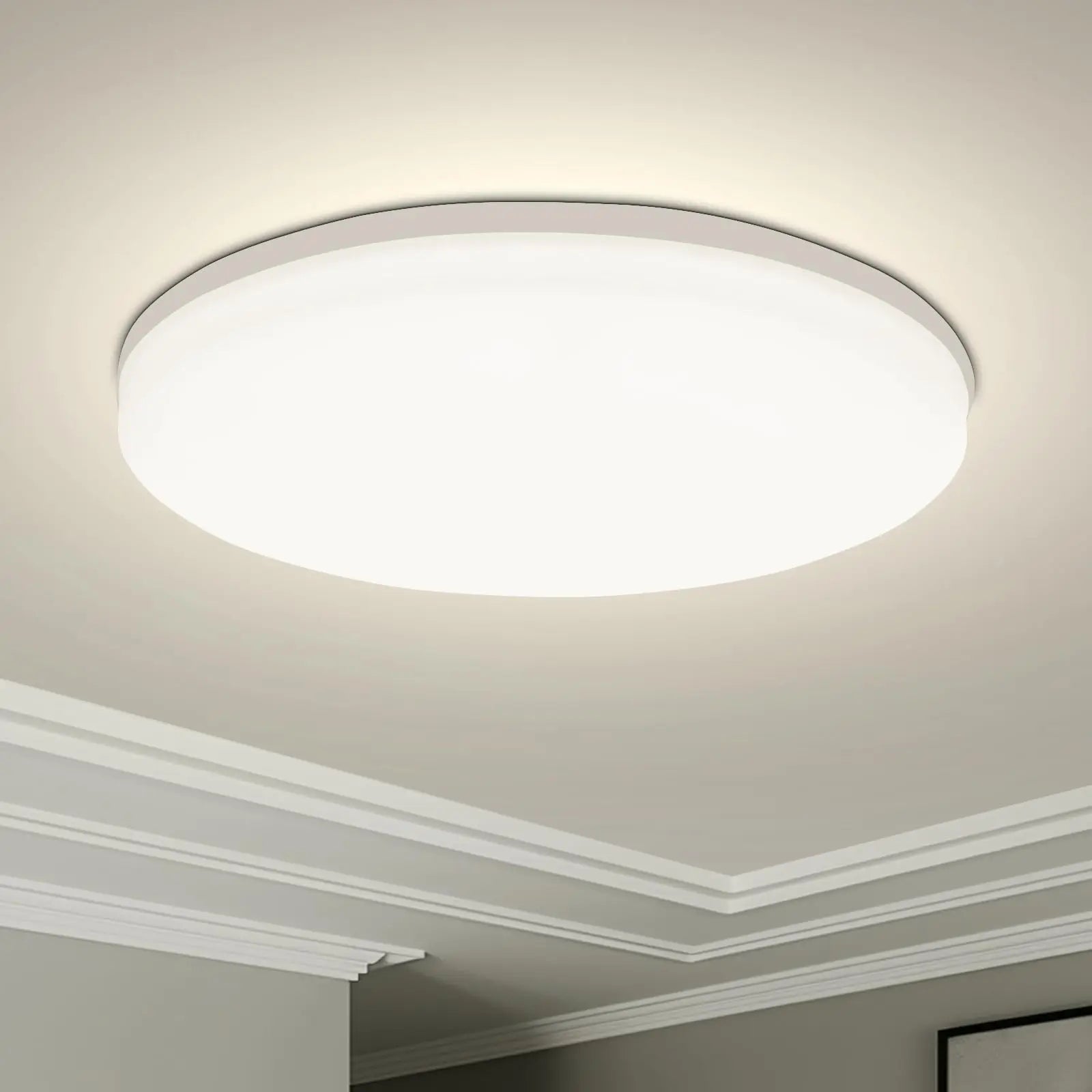 Modern Round LED Ceiling Light – Home & Bedroom Décor